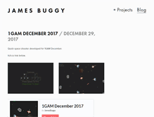 Tablet Screenshot of jamesbuggy.com